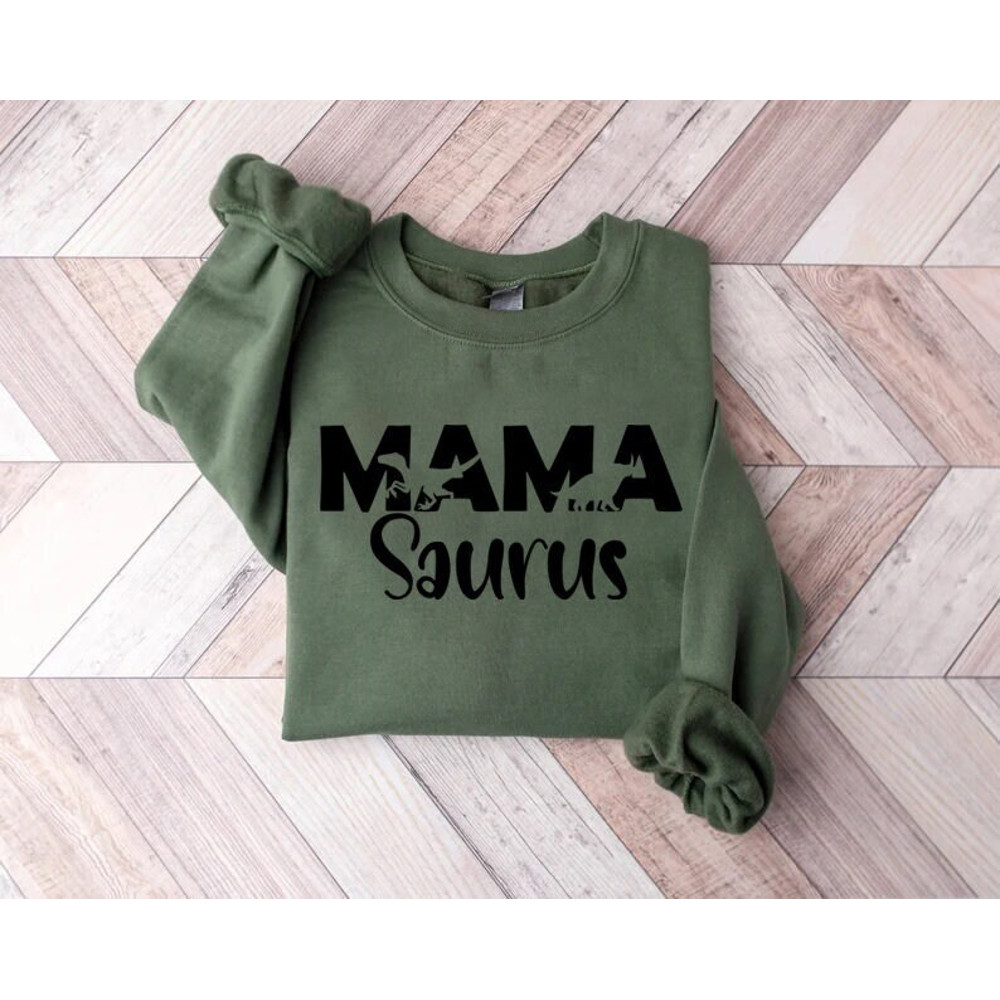 Mama Saurus Sweatshirt, Mama Dinosaur, Mama Shirt, Mom Shirt, Mommy Shirt, Mama Sweatshirt, cute mama shirt, mothers day shirt, Retro Mama - 1.jpg