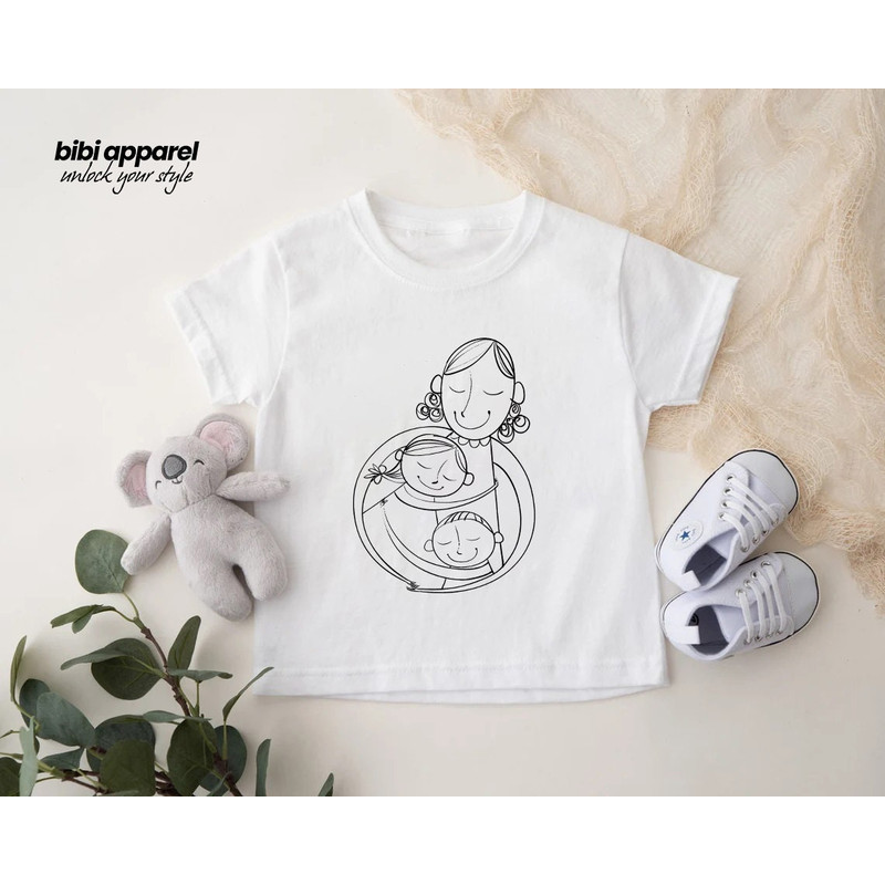 Mom Hug Tee - Toddler T-shirt - Funny Mama Shirt - Proud Mother T-Shirt - Family Vacation T-shirt - Call Me Mama Shirt - 1.jpg