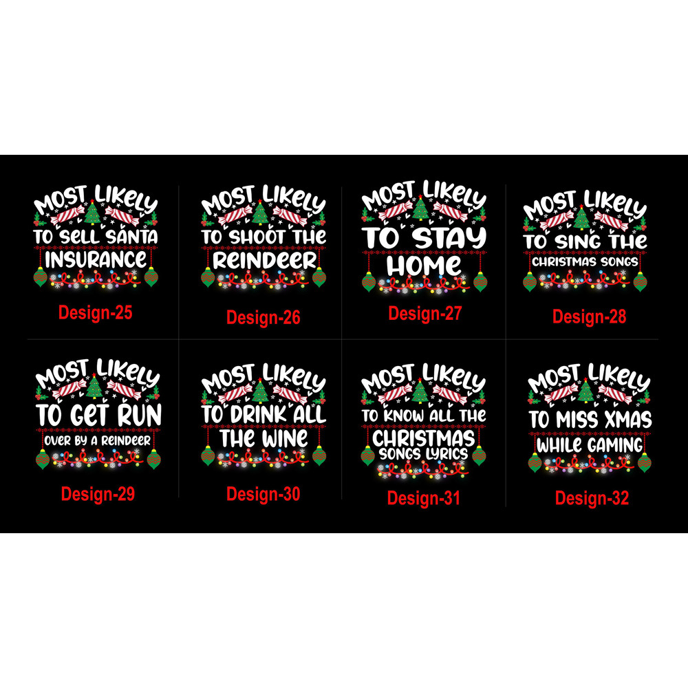 Most Likely To Shirt, Most Likely To Party, Family Shirt, most likely to, Christmas shirt, Christmas Pajamas, Group Shirts, Family Matching, - 5.jpg