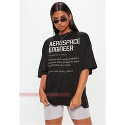 aerospace engineer unisex shirt | aerospace engineer noun t-shirt, aerospace engineering gift, aerospace engineer