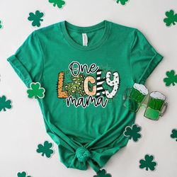 One Lucky Mama Shirt, Lucky shirt, Gift For Mom, Lucky Charm