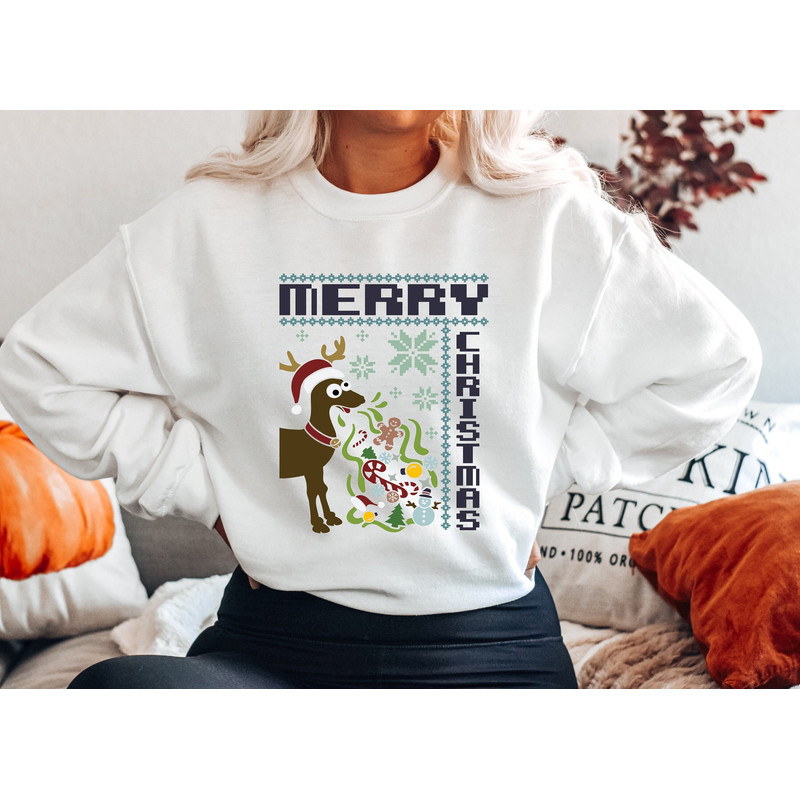 Paws shirt,Merry Christmas Shirt, Ugly Christmas Shirt, gingerbread shirt, Peppermint Shirt, Ugly Sweater, Christmas Shirt, - 1.jpg