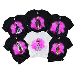 villains fashion t-shirt, maleficent shirt, cruella tee, ursula t-shirt, evil queen t-shirt.