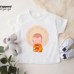 praying baby, baby shower gift, buddha shirt, baby bodysuit,