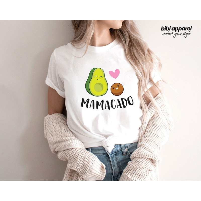 Pregnancy shirt, Pregnancy Reveal To Husband, Pregnancy Announcement T, Avocado Pregnant Shirt, Maternity T, Mamacado Pregnant, - 1.jpg