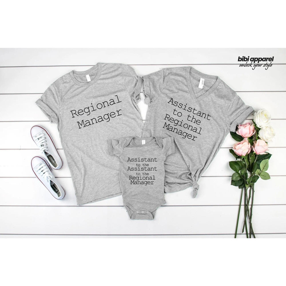 Regional Manager Shirt - Assistant to the Regional Manager - Assistant to the Assistant to the Regional Manager - Matching Christmas Shirts - 1.jpg