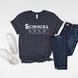 science teacher shirt, science shirt, chemistry teacher, tea