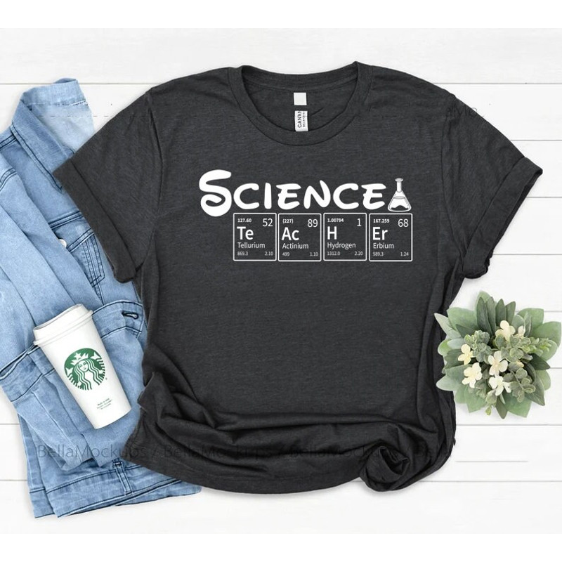 Science teacher shirt, Science Shirt, Chemistry teacher, teacher shirt, teacher appreciation, science teacher gift, teacher sweatshirt - 2.jpg