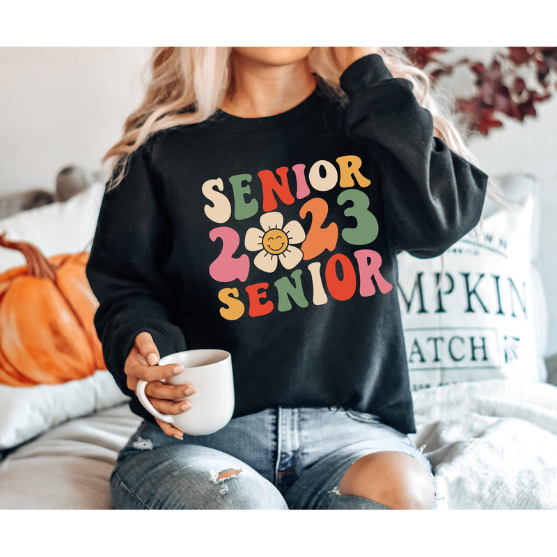 Senior 2023 Shirt, Last First Day, Senior Mom, 2023 Grad, class of 2023 shirt, Senior Retro Shirt, grad shirt, Funny Senior Shirt, - 1.jpg
