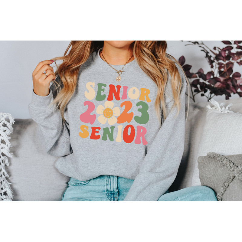 Senior 2023 Shirt, Last First Day, Senior Mom, 2023 Grad, class of 2023 shirt, Senior Retro Shirt, grad shirt, Funny Senior Shirt, - 3.jpg