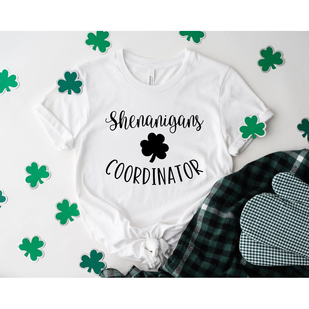 Shenanigans Coordinator shirt, Coordinator Shirt, Shenanigans Shirt, Irish Shirt, Lucky Shirt, shamrock shenanigans, saint patricks day, - 5.jpg