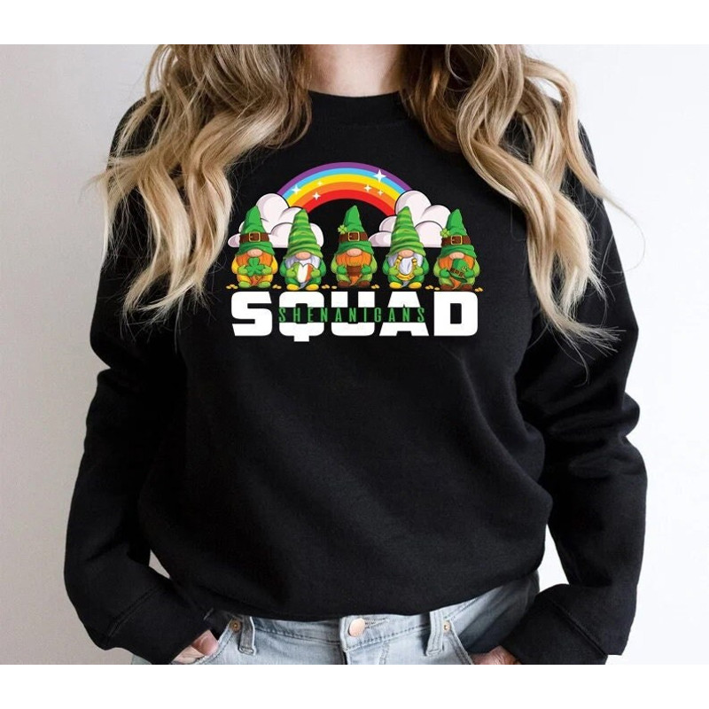 Shenanigans Squad shirt, Shenanigans, Irish Shirt, saint patricks day, shamrock shirt, st patricks day, four leaf clover, shamrock, irish - 1.jpg