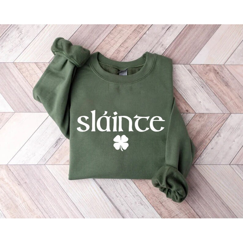 Slainte shirt, st paddys day shirt, slainte sweatshirt, saint patricks day, shamrock shirt, st patricks day, Shenanigans Shirt, shamrock, - 1.jpg