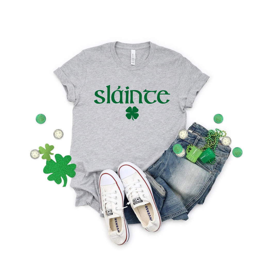 Slainte shirt, st paddys day shirt, slainte sweatshirt, saint patricks day, shamrock shirt, st patricks day, Shenanigans Shirt, shamrock, - 4.jpg