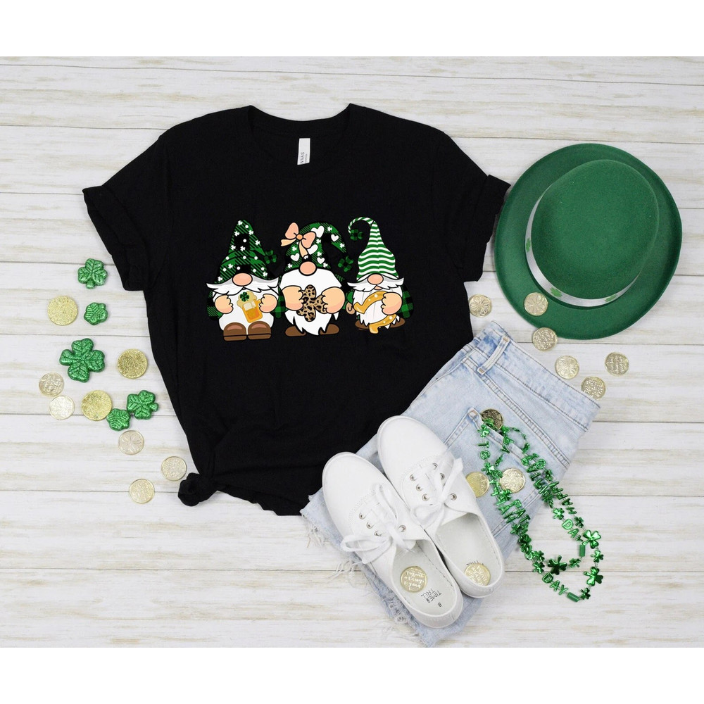 St Patrick's Day Gnomes Shirt, gnomes shirt, st paddys day shirt, saint patricks day, shamrock shirt, st patricks day, irish shirt, - 1.jpg