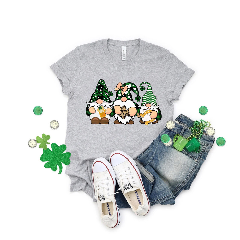 St Patrick's Day Gnomes Shirt, gnomes shirt, st paddys day shirt, saint patricks day, shamrock shirt, st patricks day, irish shirt, - 2.jpg