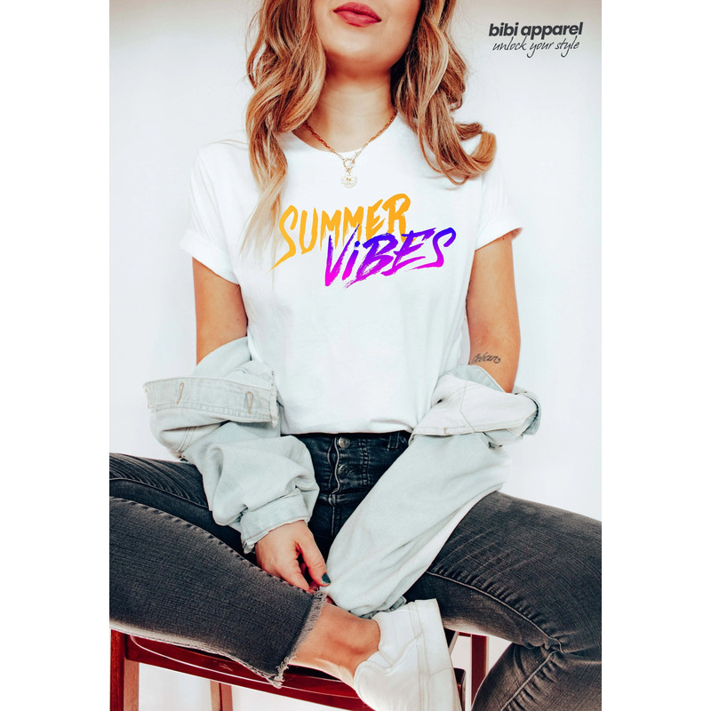 Summer Vibes Shirt, Vacation Shirt, Summer Shirt, Beach Shirt, Funny Summer Shirt, Summer Vacation Shirt, Family Summer Shirt - 1.jpg