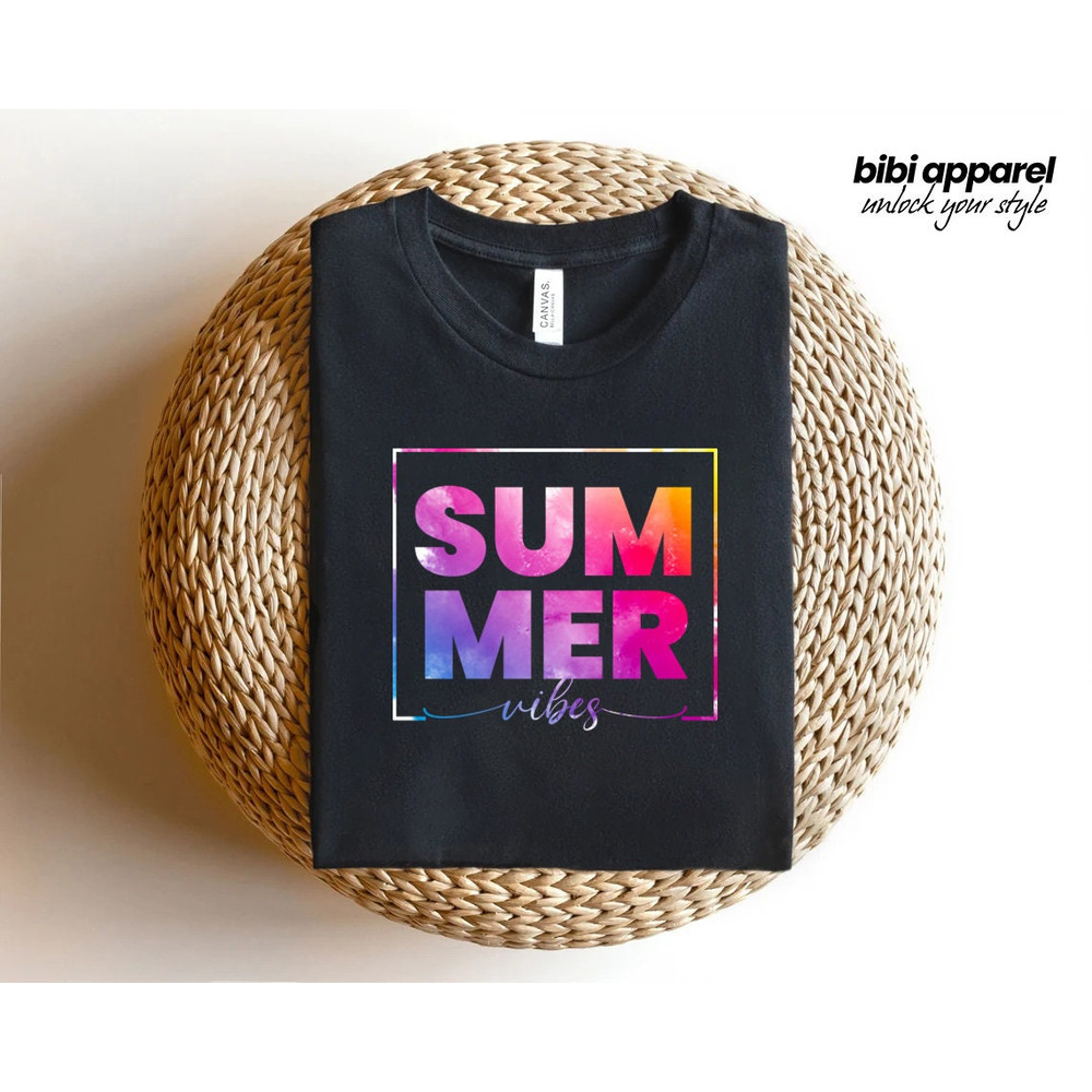 Summer Vibes Shirt, Vacation Shirt, Tie Dye, Summer Tee, Lake Shirt, Vacation, Graphic Tee, Summer Shirt, Summer Vibes, Vacay - 2.jpg