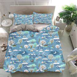christmas bedding sets, christmas bedding, bedroom decor, decorations for home bedding sets, bedding trending
