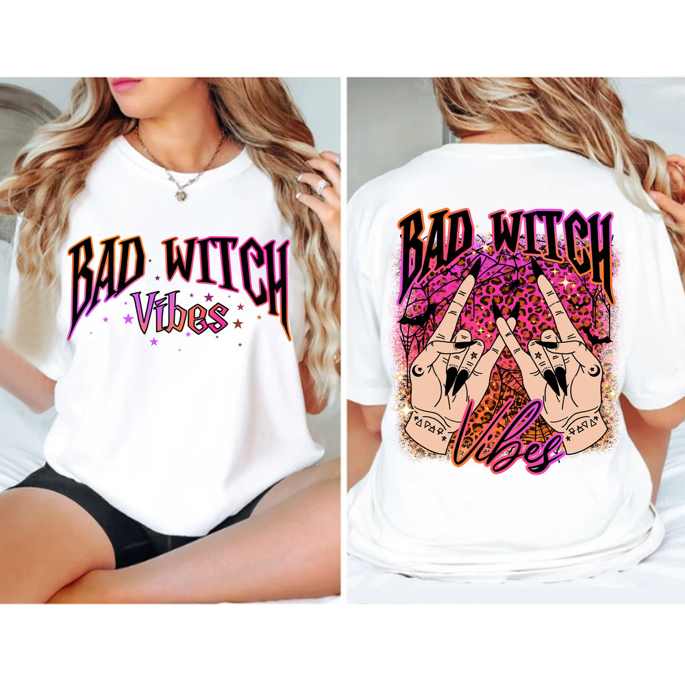 Bad Witch Vibes Png, Halloween Witch, Witch Hand, Halloween Sublimation, Halloween Png, witchy png, spooky png, Sublimation Designs Download - 1.jpg
