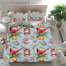 christmas bedding sets, christmas bedding, bedroom decor, decorations for home bedding sets, bedding trending