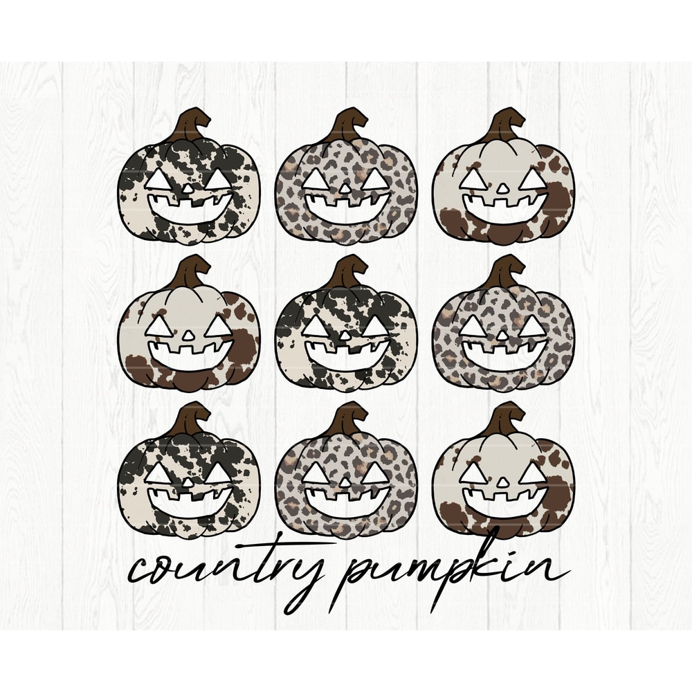 Country Pumpkin Western Fall PNG sublimation Design Download, western halloween png, country fall png, southern pumpkin png, country png - 2.jpg