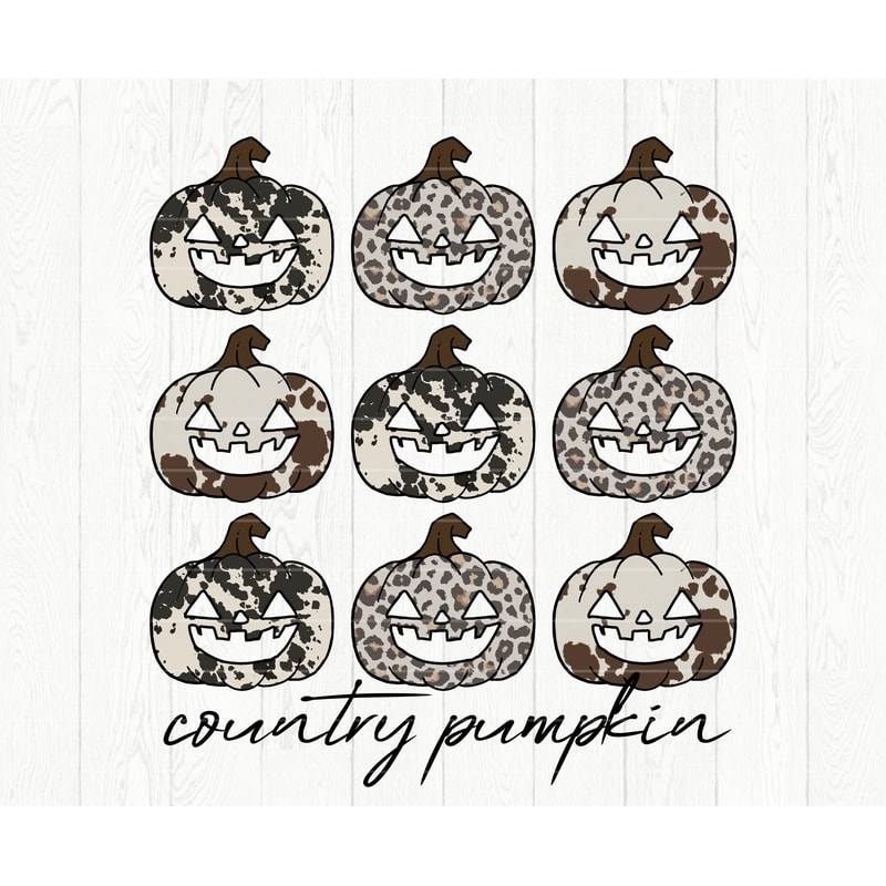 Country Pumpkin Western Fall PNG sublimation Design Download, western halloween png, country fall png, southern pumpkin png, country png - 2.jpg
