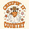 Creepin' it country PNG, Digital Download, Sublimation, Sublimate, Halloween, cute, western, ghost, cowgirl, rodeo, fall, cow print - 1.jpg