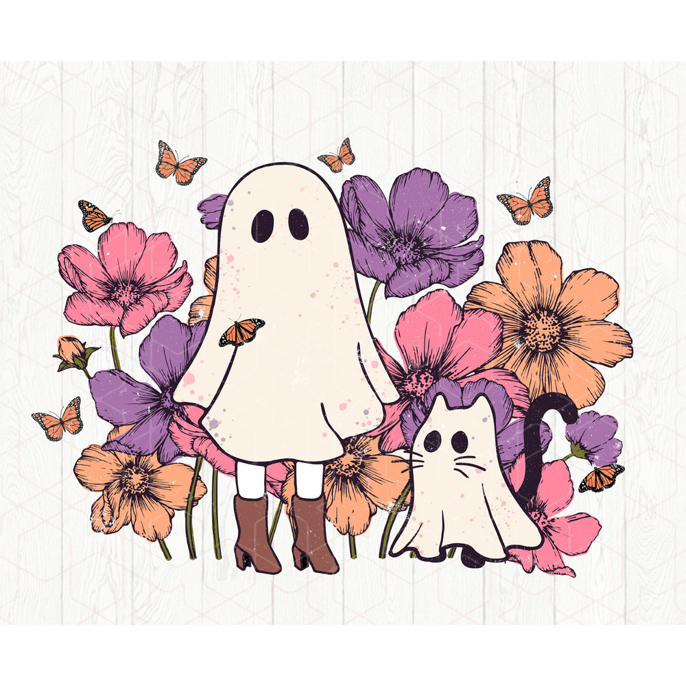 Ghost Cat png, Ghost Girl png, Halloween png, Spooky Season png, Retro Halloween png,Hot Ghoul png, Cat Mom png - 1.jpg