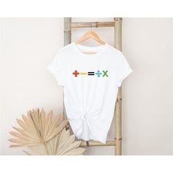 tshirt the math, math lover tee, funny equation shirt, mathematics gift, numbers graphic tee, mathematician shirt, schoo