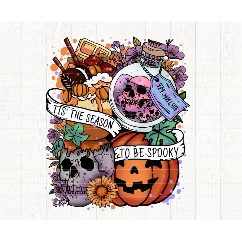 Halloween PNG, 'Tis The Season To Be Spooky, halloween print files for sublimation, pumpkins png print files, Halloween fall PNG - 1.jpg