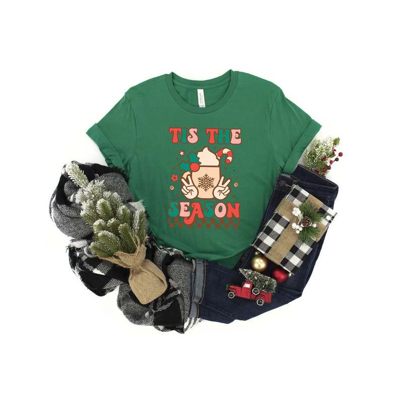 Tis The Season, christmas season tee, tis the season retro, comfort colors, christmas shirt, Christmas Eve, Christmas sweatshirt, - 5.jpg
