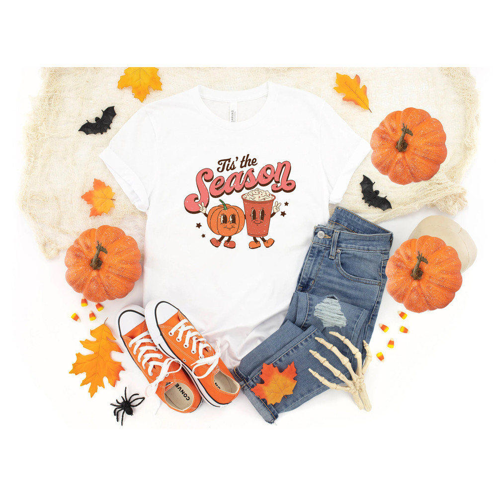 Tis The Season, pumpkin spice shirt, pumkin shirt, fall shirt, halloween shirt, thanksgiving shirt, comfort colors, halloween sweatshirt, - 2.jpg