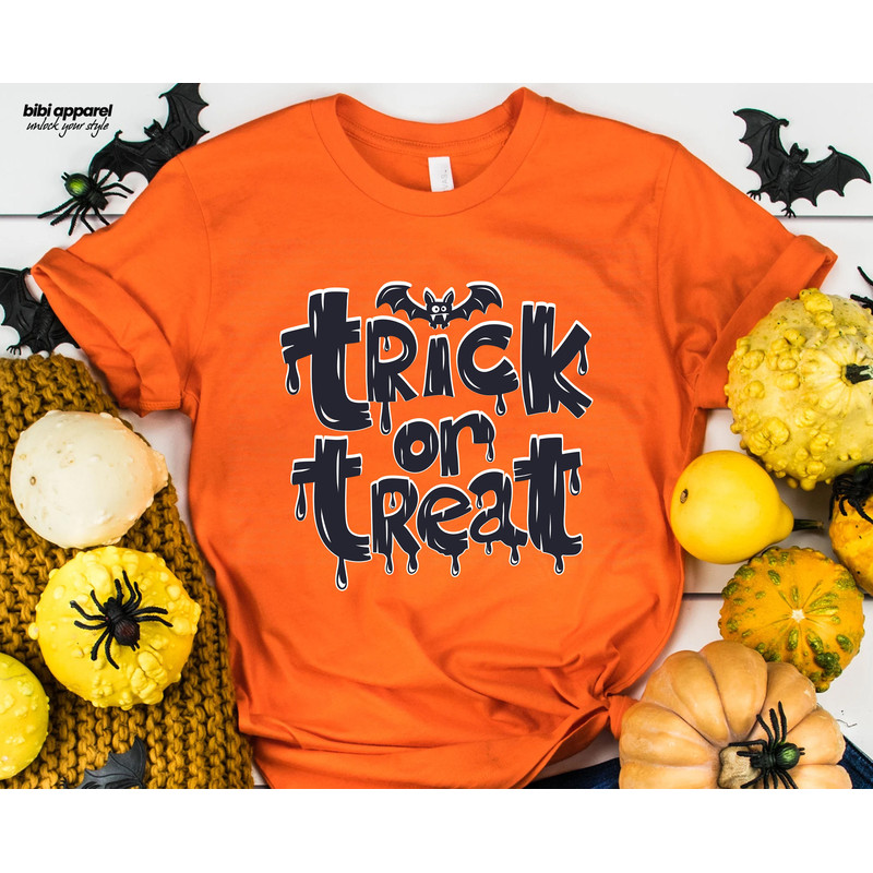 Trick or Treat Shirt , Trick-or-Treat Shirt , Halloween Trick or Treat Shirt , Halloween t-shirt , Fall Shirt - 1.jpg