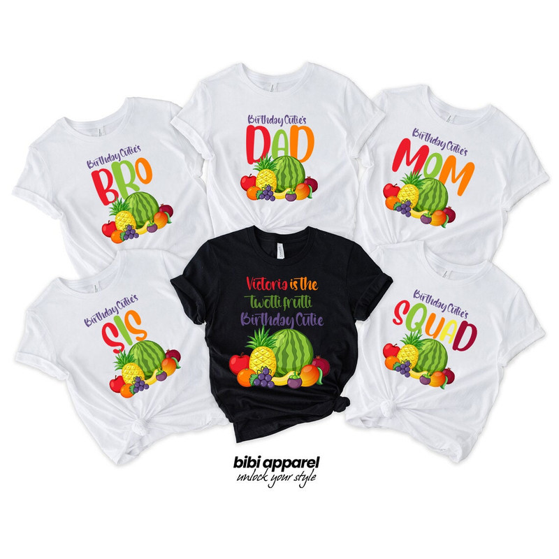 Twotti Frutti Birthday Shirt, Matching Family Shirt, Twotti Frutti Birthday Shirt, Birthday Cutie Shirt, Birthday Outfit, Birthday Party - 1.jpg