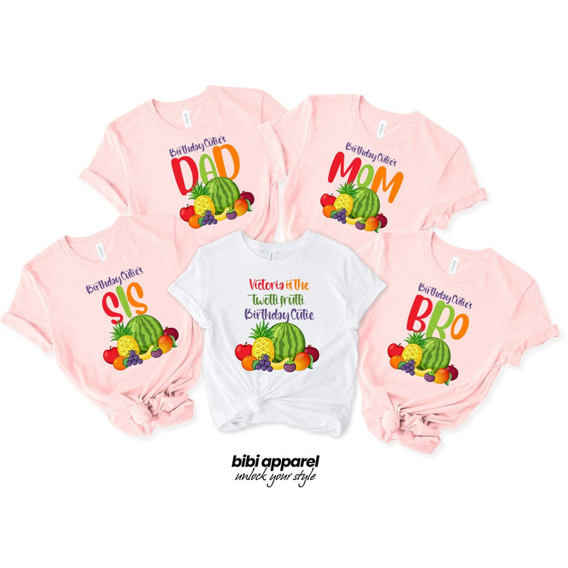 Twotti Frutti Birthday Shirt, Matching Family Shirt, Twotti Frutti Birthday Shirt, Birthday Cutie Shirt, Birthday Outfit, Birthday Party - 2.jpg