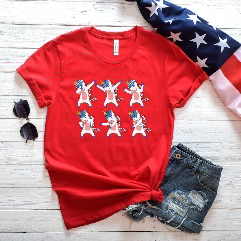 unicorn shirt, 4th of july shirt, 4th of july clothing, Fourth of july, merica shirt, Patriotic Shirt, Memorial day shirt, America Shirt - 4.jpg