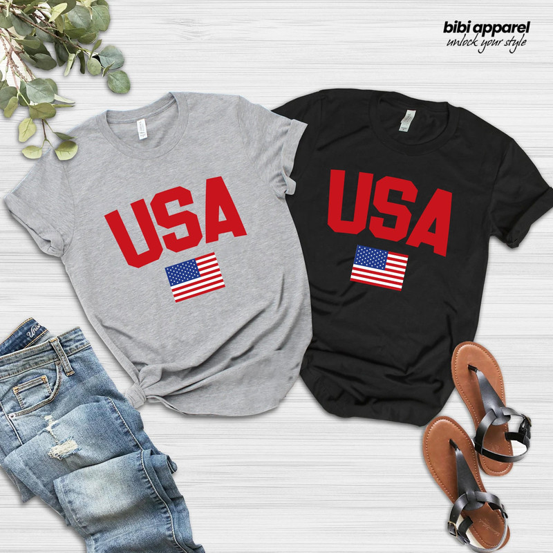 USA Flag Shirt, 4th of July Shirt, Big USA Tshirt, USA , Usa Shirt - 1.jpg