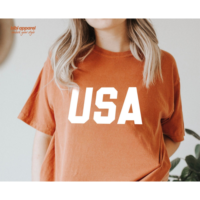 USA Shirt, 4th of July Shirt, Big USA Tshirt, Usa Flag Tee, Usa Shirt - 1.jpg