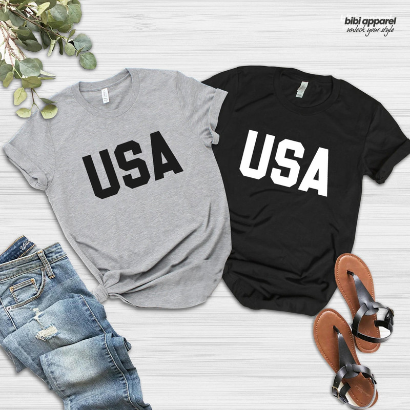 USA Shirt, 4th of July Shirt, Big USA Tshirt, Usa Flag Tee, Usa Shirt - 2.jpg