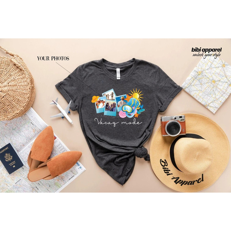 Vacay Mode Adult Unisex T Shirt, Theme Park shirts, Mouse Women Unisex family shirts kids shirt, Happiest Place Tee - 1.jpg