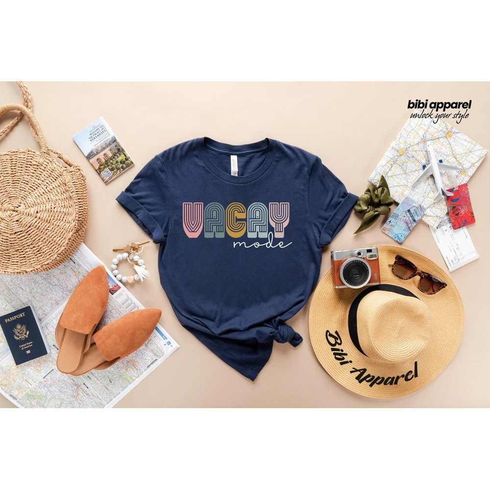 Vacay Mode Shirt, Vacation Shirt, Camping Shirt, Travel Shirt, Adventure Shirt, Road Trip Shirt, Hiking Shirt, Adventure Lover Shirt - 2.jpg