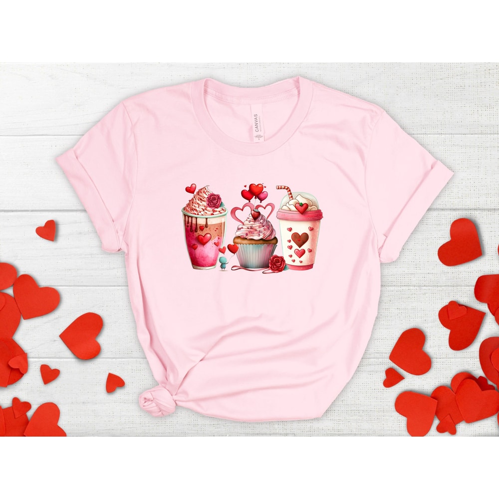 Valentine Coffee shirt, alentine shirt, valentines day shirt, Valentine Tshirt, couples sweaters, xoxo, coffee shirt, happy valentines, - 1.jpg