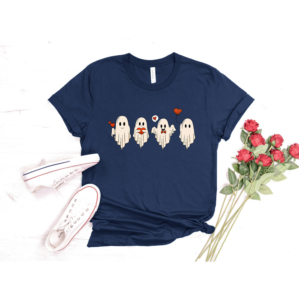 Valentine ghost shirt, boo valentine, Valentine Sweatshirt, Valentine Gnome, valentine shirt, valentine's day shirt, xoxo, valentine gift - 2.jpg
