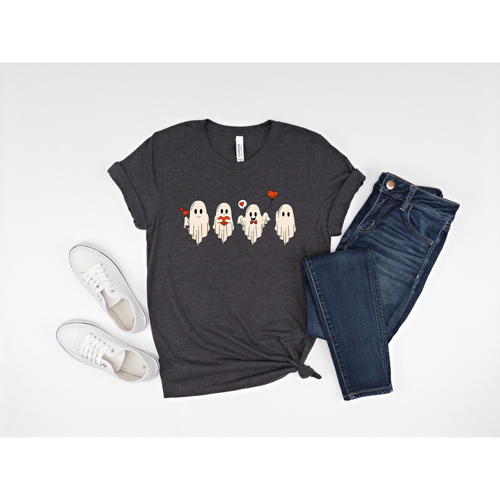 Valentine ghost shirt, boo valentine, Valentine Sweatshirt, Valentine Gnome, valentine shirt, valentine's day shirt, xoxo, valentine gift - 3.jpg