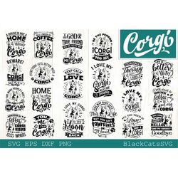 Corgi Bundle SVG 20 designs, Corgi dog svg, I love my Corgi svg, Corgi dog svg, Corgi lover bundle svg, Dog bundle svg
