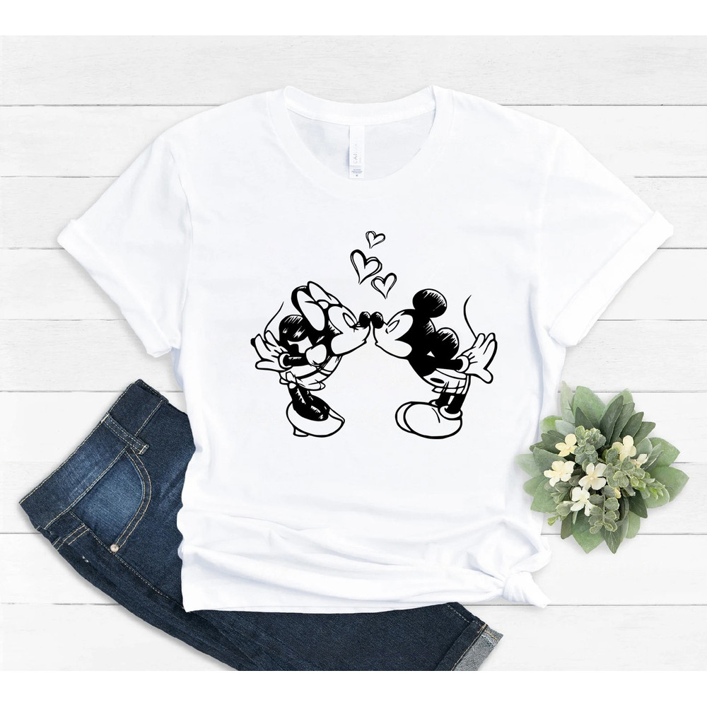 Vintage Mickey and Minnie Shirt, minnie mouse shirt, disney unisex shirt, Vintage Mickey Shirt, Mickey ears shirt, disney shirt, disney trip - 2.jpg