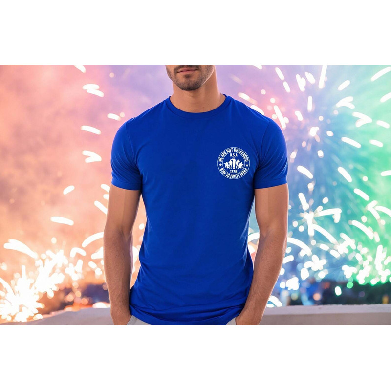 We Are Not Descended from Fearful Men, 1776 Shirt, 4th of July Family Matching Shirt, Patriotic Shirts, Republican Shirt, Conservative Shirt - 4.jpg