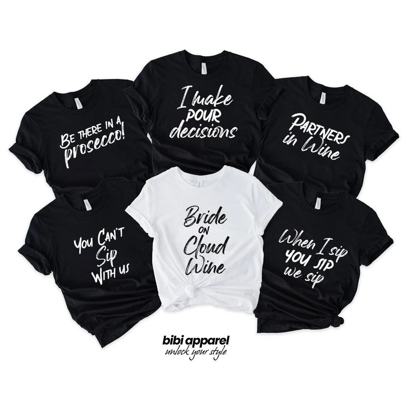 Wine Bachelorette Party Shirts, Winery Bachelorette Shirts, Hakuna Moscato, Wine Tasting Shirt, Funny Wine Shirts, Wine Theme Bachelorette - 2.jpg