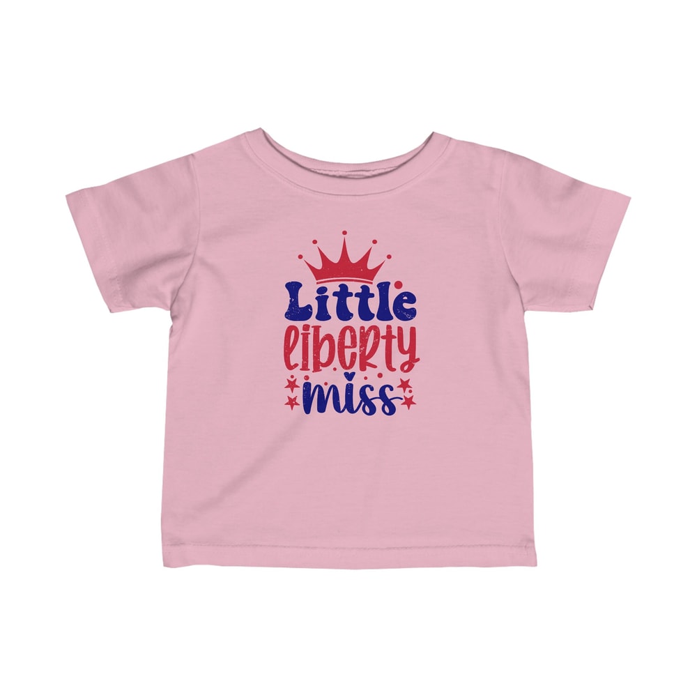 All American Infant Toddler Girl Tshirt Little Liberty Miss USA Shirt Freedom Lady Liberty Tee Family Matching 4th of July T-shirt for Her - 2.jpg